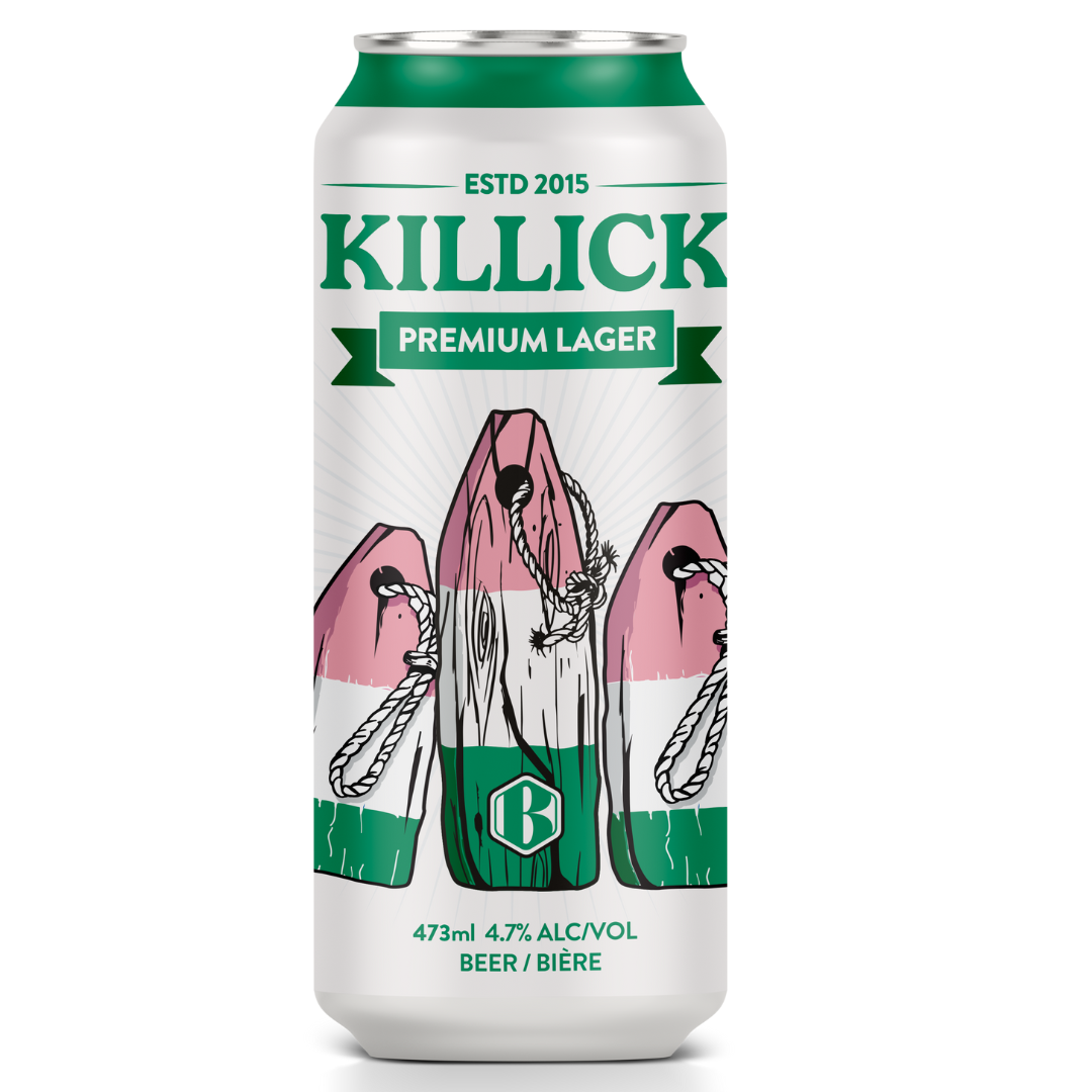 Killick Ale Killick-Premium-Lager-473ml – Burnside Brewing Company