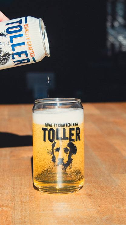 Toller Can Glass